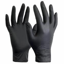 GMT Gumikesztyű S, nitril púdermentes 100 db/doboz fekete (24240) - web24