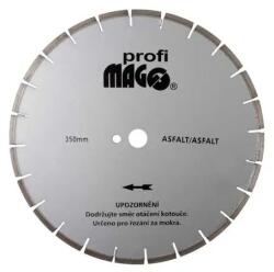 Gyémánt vágótárcsa szegm. MAGG PROFI 350x3, 4/10x25, 4 mm, aszfalt gyémántvágó vágókorong (DKS350) - pepita