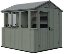 Kerti ház Keter Potting Shed 2 az 1-ben zöld, padlóval (610699)