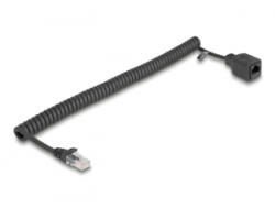 Delock RJ45 hálózati kábel Cat. 5e UTP 3m fekete (90672)