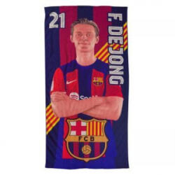 PHI FC Barcelona: Strandtörülköző De Jong, mikroszálas - 100 x 180 cm (120009) (120009)