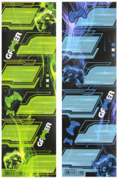  Gamer füzetcímke 6 db/ív, Starpak (559543) (STK-559543)