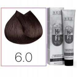 BES Beauty & Science Bes Hi-Fi Color hajszínező krém 6.0 Sötétszőke