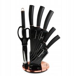 Berlinger Haus Késkészlet állványban 8 db Black Rose Collection (BH-2421)