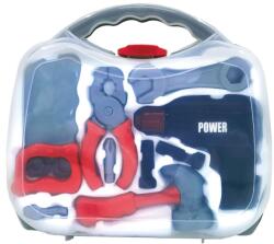 TEGOLE Set joc Tegole - Unelte și burghiu (ZY1611322) Set bricolaj copii
