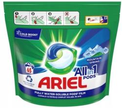 Ariel Mosókapszula All in 1 Montain Spring 65 db (Kapsułki Do Białego Prania Ariel All-In-1)