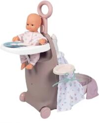 Smoby Set de joacă Smoby - Pătuț pentru copii într-o valiză, 3 în 1 (220374)