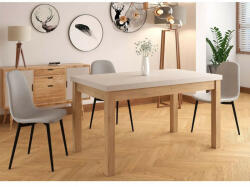 SIGNAL MEBLE Presto Kihúzható Étkezőasztal Laminált Kasmír-Tölgy (SIG-PRESTOKADCT140)