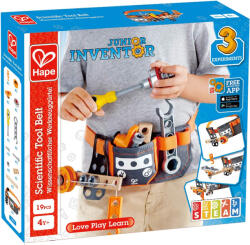 HaPe International Set de joc Hape Junior Inventor - Centura pentru tineri inventatori (H3035) Set bricolaj copii