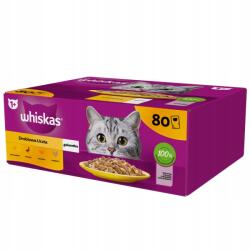 Mars Whiskas nedves macskaeledel Baromfi szószban Gyümölcskocsonya Mix 80x85g
