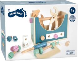 Legler Set de joc 2 în 1 Small Foot - Cutie de scule din lemn (6611100775) Set bricolaj copii