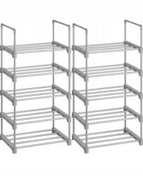 SONGMICS Cipősszekrény Songmics 45 x 90 x 30 cm szürke árnyalatok (lSA055G02)