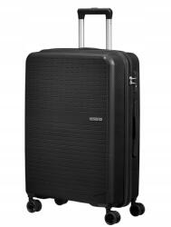 Samsonite Közepes bőrönd American Tourister Summer fekete, fekete (139234-1041)