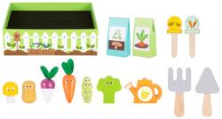 Tooky Toy Set de joc Tooky Toy - Set de grădină din lemn, 14 piese (109510) Set bricolaj copii