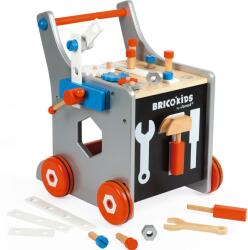 Janod Jucarie Janod Brico Kids - Tejghea de lucru pe roți (J06478) Set bricolaj copii