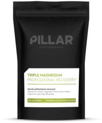 Pillar Performance - supliment alimentar magneziu Triple magnesium powder (new formula), aroma ananas si cocos - plic 200g (EC-EU-TMPR200PPC-P-EU)