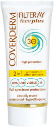 Coverderm Crema de fata cu SPF50+ Filteray Face Normal Soft Brown, 50ml, Coverderm