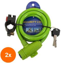 Z-tools Set 2 x Antifurt pentru Bicicleta, Lungime 1 m, cu Suport, Z-tools (LIZ-2xZLN-ZTS9121)