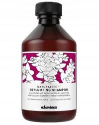 Davines Naturaltech Replumping Shampoo, hidratáló és rugalmasító sampon