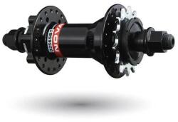 NovaTec D256SB Single Speed hátsó kerékagy, 32H, tárcsafékes, csavaros, ipari csapágyas, fekete