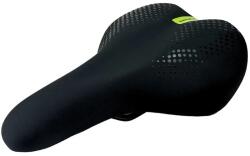 DDK Ergonom E-bike trekking komfort nyereg, 272 x 201 mm, memóriahabos, 575 g, fekete