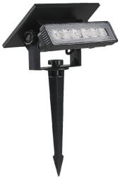 V-TAC LED Napelemes lámpa LED/0, 9W/3, 7V 3000K IP65 fekete VT2210 (VT2210)