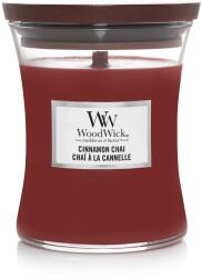 WoodWick Cinnamon Chai Közepes Gyertya - gyertyakvilaga