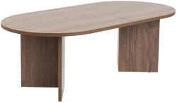 4-Home Masă de cafea Sable Walnut, maro închis