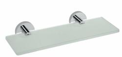 SAPHO Etajeră de sticlă SAPHO XR601 X-Round E 30 x13 cm, crom