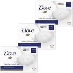 Dove szépségápoló krémszappan (3x4x90 g)