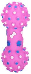 SPRINGOS ® hangot adó kutyajáték - rózsaszín/kék/fehér, 16 cm (PA0286)