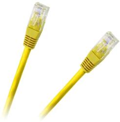 Sárga utp patchcord kábel 0, 5m cca kat. 6e (65291)