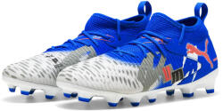 PUMA Future 8 Match Forever FG/AG Jr. Gyermek futballcipők fehér|kék