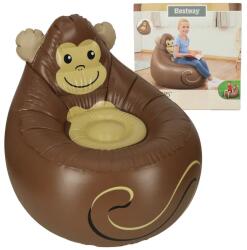 Bestway 75116 Felfújható majom puff szék 70kg