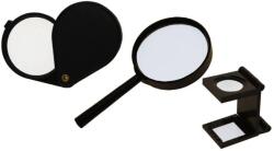Genius Ideas 3 db-os nagyító készlet, fekete (GI-087616)