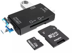  Univerzális 5 az 1-ben usb kártyaolvasó 128gb-ig (AK180B)