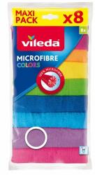 Vileda mikroszálas colors 8db törlőkendő készlet (68290)