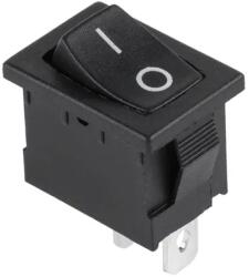 Kétállású fekete kapcsoló mrs-101 cabletech (83699)