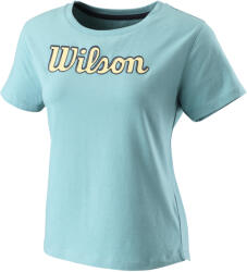 Wilson Script Eco Cotton Tee W Reef Női póló M
