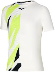 Mizuno Shadow Graphic Tee White Férfipóló S