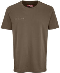 CCM Core SS Tee Major Brown Férfipóló XL