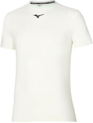 Mizuno Frontier Shadow Graphic Tee M White NeoMint Férfipóló L