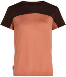 Icebreaker Merino Cool-Lite Sphere III SS Te Colour Cedar Wood/Bittersweet/Cb Női póló S