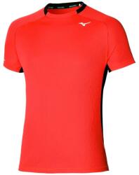 Mizuno DryAeroFlow Tee Ignition Red Férfipóló XL