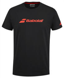 Babolat Exercise Babolat Tee Men Black Férfipóló S