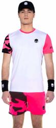 Hydrogen Tech Camo Tee White/Fuchsia Fluo Férfipóló S
