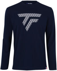 Tecnifibre Pro Training Tee LS Navy Férfipóló XL