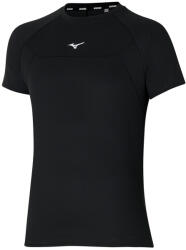 Mizuno DryAeroFlow Tee Black Férfipóló XL