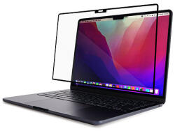 Moshi iVisor AG - Matt képernyővédő fólia MacBook Air 13, 6" M3 2024 / M2 2022 fekete/tiszta/matt gépekhez (99MO040918)