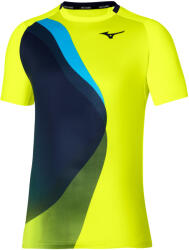 Mizuno Release Shadow Graphic Tee Bolt Férfipóló S